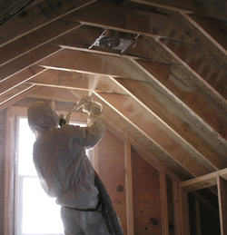 Decatur GA attic spray foam insulation
