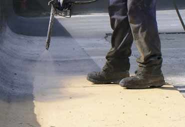 coating systems over Decatur spray foam roof systems